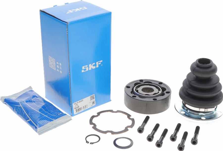 SKF VKJA 8580 - Шарнирный комплект, ШРУС, приводной вал www.autospares.lv