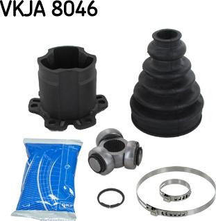 SKF VKJA 8046 - Šarnīru komplekts, Piedziņas vārpsta autospares.lv