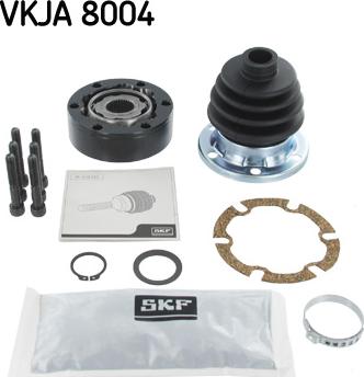 SKF VKJA 8004 - Šarnīru komplekts, Piedziņas vārpsta autospares.lv