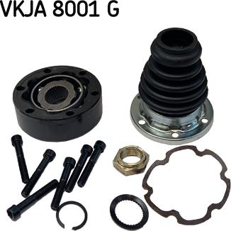 SKF VKJA 8001 G - Šarnīru komplekts, Piedziņas vārpsta autospares.lv