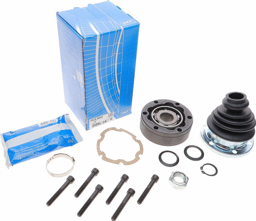 SKF VKJA 8001 - Šarnīru komplekts, Piedziņas vārpsta www.autospares.lv