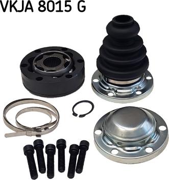 SKF VKJA 8015 G - Шарнирный комплект, ШРУС, приводной вал www.autospares.lv