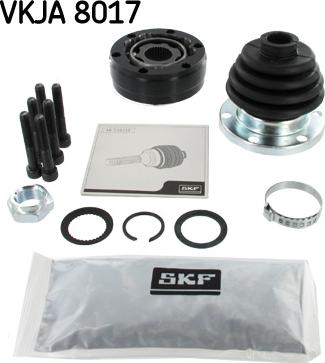 SKF VKJA 8017 - Šarnīru komplekts, Piedziņas vārpsta www.autospares.lv