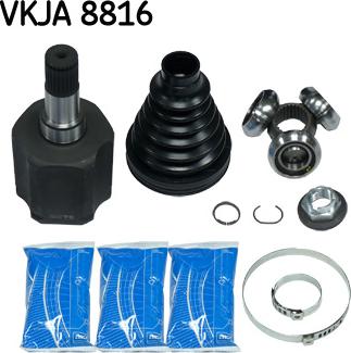 SKF VKJA 8816 - Šarnīru komplekts, Piedziņas vārpsta www.autospares.lv