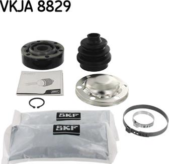 SKF VKJA 8829 - Шарнирный комплект, ШРУС, приводной вал www.autospares.lv