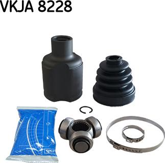 SKF VKJA 8228 - Šarnīru komplekts, Piedziņas vārpsta autospares.lv