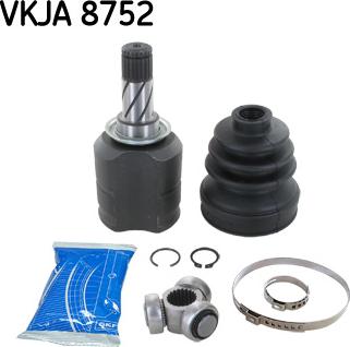 SKF VKJA 8752 - Šarnīru komplekts, Piedziņas vārpsta autospares.lv