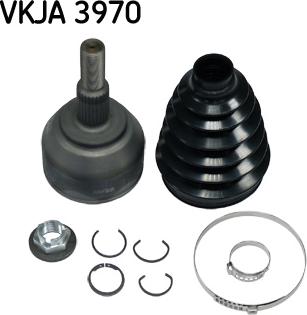 SKF VKJA 3970 - Šarnīru komplekts, Piedziņas vārpsta www.autospares.lv