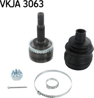 SKF VKJA 3063 - Šarnīru komplekts, Piedziņas vārpsta www.autospares.lv