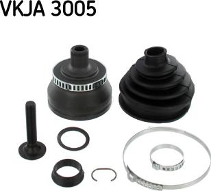 SKF VKJA 3005 - Šarnīru komplekts, Piedziņas vārpsta www.autospares.lv