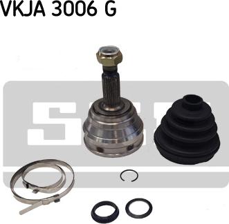 SKF VKJA 3006 G - Šarnīru komplekts, Piedziņas vārpsta www.autospares.lv