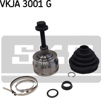 SKF VKJA 3001 G - Šarnīru komplekts, Piedziņas vārpsta www.autospares.lv