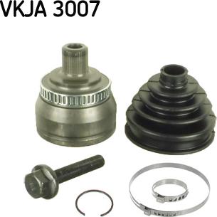 SKF VKJA 3007 - Šarnīru komplekts, Piedziņas vārpsta www.autospares.lv