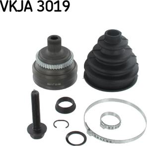 SKF VKJA 3019 - Šarnīru komplekts, Piedziņas vārpsta www.autospares.lv