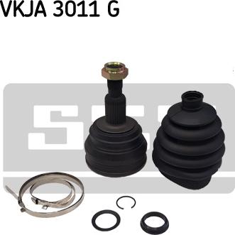 SKF VKJA 3011 G - Šarnīru komplekts, Piedziņas vārpsta autospares.lv