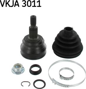 SKF VKJA 3011 - Šarnīru komplekts, Piedziņas vārpsta autospares.lv