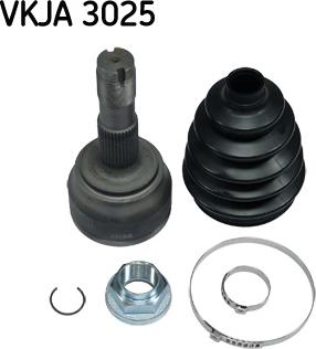 SKF VKJA 3025 - Шарнирный комплект, ШРУС, приводной вал www.autospares.lv