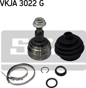 SKF VKJA 3022 G - Šarnīru komplekts, Piedziņas vārpsta www.autospares.lv