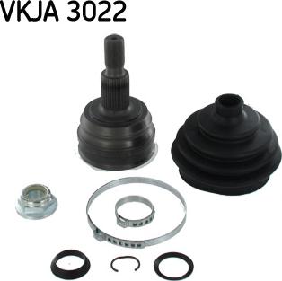 SKF VKJA 3022 - Joint Kit, drive shaft www.autospares.lv