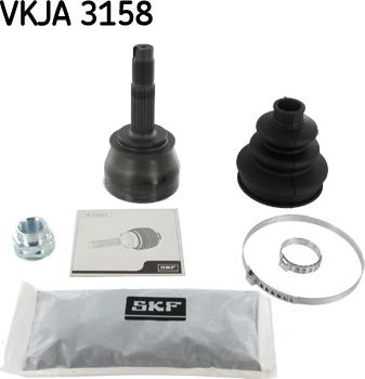 SKF VKJA 3158 - Šarnīru komplekts, Piedziņas vārpsta www.autospares.lv