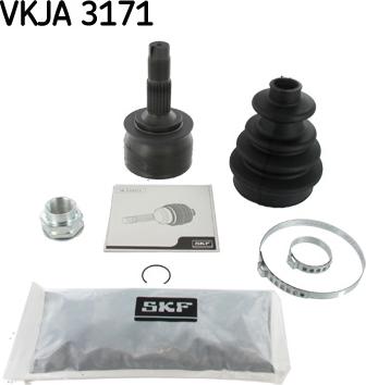 SKF VKJA 3171 - Šarnīru komplekts, Piedziņas vārpsta www.autospares.lv