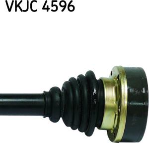 SKF VKJC 4596 - Piedziņas vārpsta autospares.lv