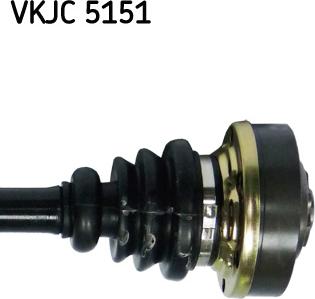 SKF VKJC 5151 - Piedziņas vārpsta www.autospares.lv