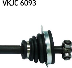 SKF VKJC 6093 - Piedziņas vārpsta www.autospares.lv