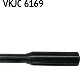 SKF VKJC 6169 - Piedziņas vārpsta www.autospares.lv