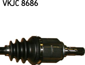 SKF VKJC 8686 - Piedziņas vārpsta autospares.lv