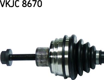 SKF VKJC 8670 - Piedziņas vārpsta autospares.lv