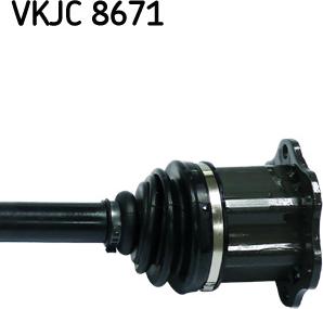 SKF VKJC 8671 - Piedziņas vārpsta autospares.lv