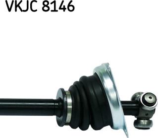 SKF VKJC 8146 - Piedziņas vārpsta www.autospares.lv