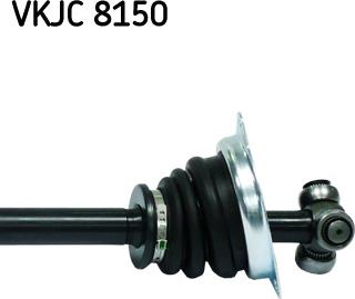 SKF VKJC 8150 - Piedziņas vārpsta www.autospares.lv