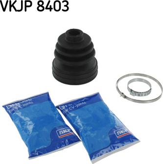 SKF VKJP 8403 - Putekļusargs, Piedziņas vārpsta autospares.lv