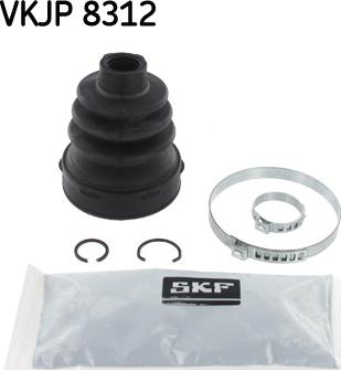 SKF VKJP 8312 - Putekļusargs, Piedziņas vārpsta www.autospares.lv