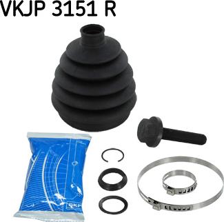 SKF VKJP 3151 R - Putekļusargs, Piedziņas vārpsta www.autospares.lv