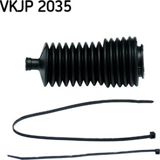 SKF VKJP 2035 - Putekļusargu komplekts, Stūres iekārta www.autospares.lv