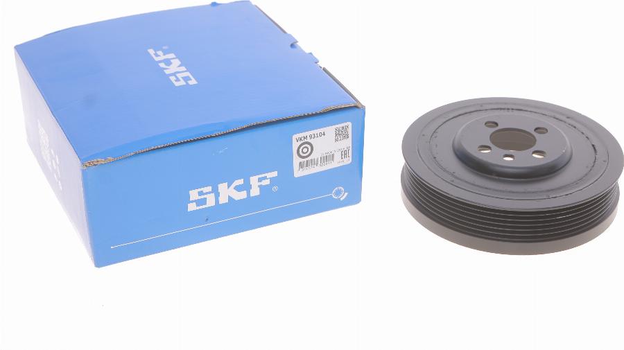 SKF VKM 93104 - Belt Pulley, crankshaft www.autospares.lv