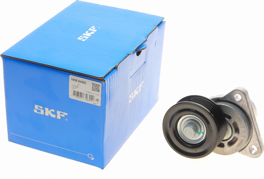 SKF VKM 64002 - Parazīt / Vadrullītis, Ķīļrievu siksna www.autospares.lv