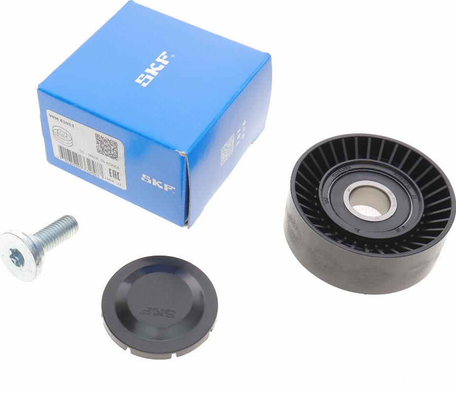 SKF VKM 61053 - Parazīt / Vadrullītis, Ķīļrievu siksna autospares.lv