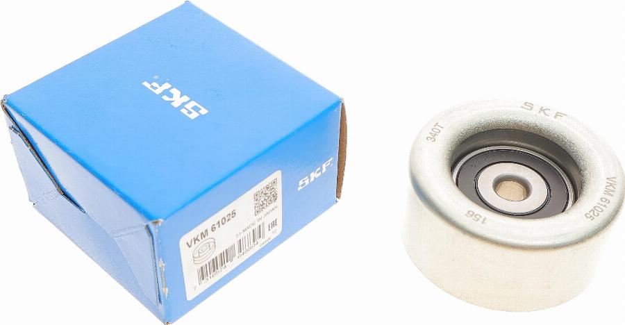 SKF VKM 61025 - Parazīt / Vadrullītis, Ķīļrievu siksna www.autospares.lv