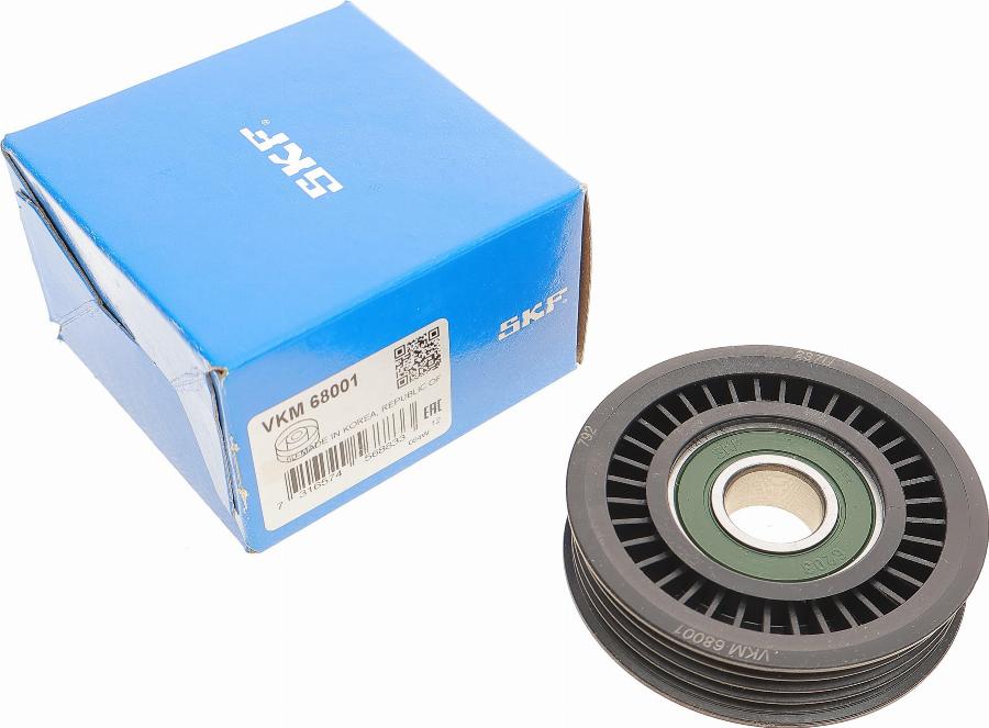 SKF VKM 68001 - Parazīt / Vadrullītis, Ķīļrievu siksna autospares.lv