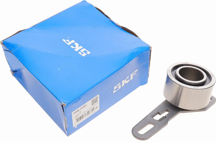 SKF VKM 14301 - Spriegotājrullītis, Gāzu sadales mehānisma piedziņas siksna www.autospares.lv