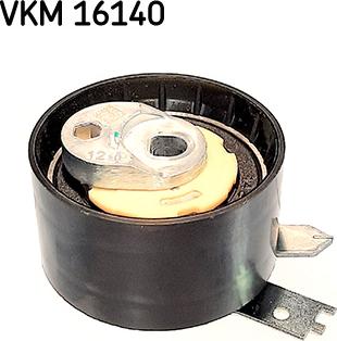 SKF VKM 16140 - Spriegotājrullītis, Gāzu sadales mehānisma piedziņas siksna www.autospares.lv