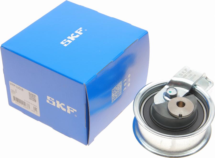 SKF VKM 11018 - Натяжной ролик, зубчатый ремень ГРМ www.autospares.lv