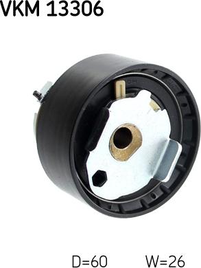 SKF VKM 13306 - Натяжной ролик, зубчатый ремень ГРМ www.autospares.lv