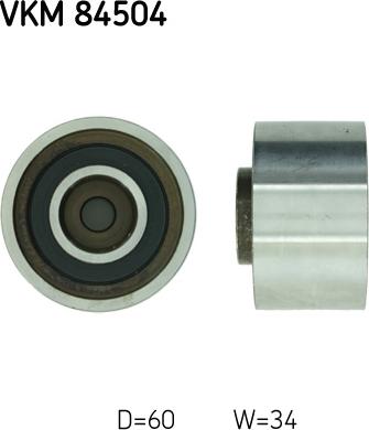 SKF VKM 84504 - Deflection / Guide Pulley, timing belt www.autospares.lv