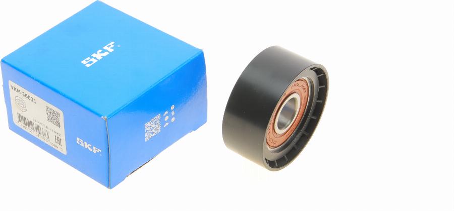 SKF VKM 36031 - Parazīt / Vadrullītis, Ķīļrievu siksna www.autospares.lv