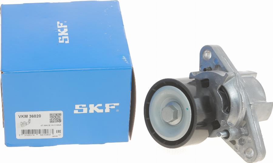 SKF VKM 36020 - Parazīt / Vadrullītis, Ķīļrievu siksna autospares.lv